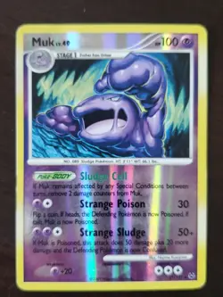 Pokemon Muk 57/127 Platinum Reverse Holo - Image 1
