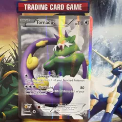 The Pokemon Company Tornadus Emerging Powers 98/98 Ultra Rare Full Art Holo EN … - Image 3