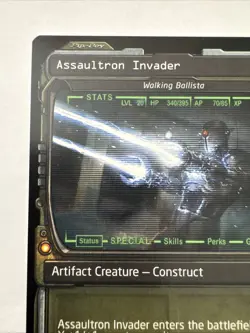 Assaultron Invader - Walking Ballista (Showcase) Universes Beyond: Fallout... - Image 2