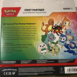 Pokemon Tcg - First Partner Pack First partner Illustration Collection - Image 2