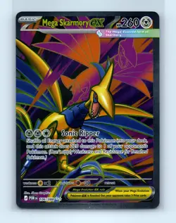 Pokemon tcg ME03: Perfect Order Mega Skarmory ex Near Mint or Better - Image 1