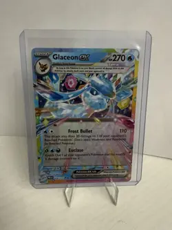 Glaceon ex Double Rare Holo 026/131 - NM Prismatic Evolutions Pokemon - Image 1