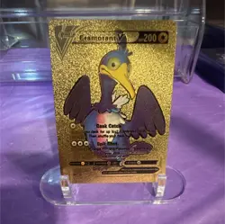 Pokemon Cramorant V Gold Foil Card - Image 1