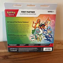Pokemon TCG First Partner Illustration Collection Series 1 3-Pack - Image 2