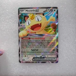 Meowth ex 062/088 Double Rare Perfect Order Pokemon Holo Near Mint - Image 3