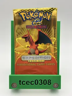 EMPTY Pokemon Expedition Base Set E-Series Charizard Art Booster Pack 🔥 - Image 1