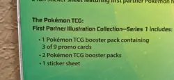 NEW🔥 Pokemon TCG First Partner Illustration Collection (FACTORY SEALED) Series1 - Image 4