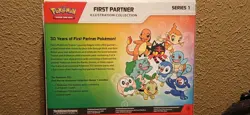 NEW🔥 Pokemon TCG First Partner Illustration Collection (FACTORY SEALED) Series1 - Image 5