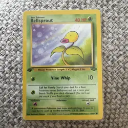 Pokemon TCG Bellsprout 1st Edition Jungle Common 49/64 N/M - Image 1