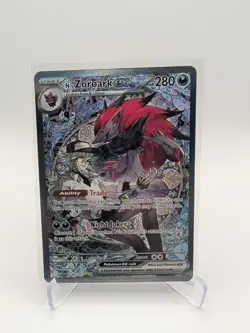 [SHIP FAST] Pokemon N's Zoroark EX 286/217 Ascended Heroes Special Illustration - Image 1