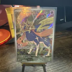 Zacian 100/094 IR NM - Pokemon TCG Phantasmal Flames - Image 1