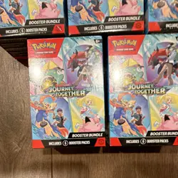 Pokemon Scarlet & Violet Journey Together Booster Bundle Box Lot - 5 Boxes - Image 4
