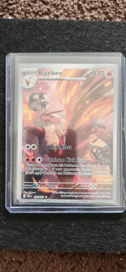 Blaziken 192/182 Illustration Rare SV10: Destined Rivals Pokemon TCG NM - Image 3