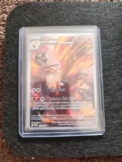 Blaziken 192/182 Illustration Rare SV10: Destined Rivals Pokemon TCG NM - Image 5