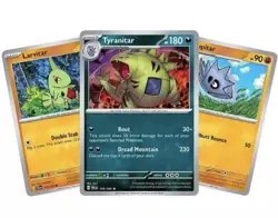 Lot of 3 Triple Whammy Collector Factory Sealed Tins Darkrai Tyranitar Slaking - Image 3