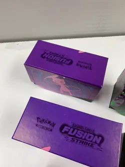 Bulk Lot 10 Empty Pokemon ETB Boxes Crown Zenith Shining Fates Fusion Strike - Image 2