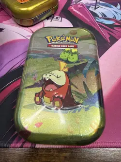 Pokemon - Paldea Friends Mini Tin - FUECOCO & SMOLIV SEALED - Image 1