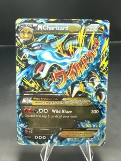 Pokemon M Charizard EX (X) 69/106 Flashfire Holo HP - Image 2
