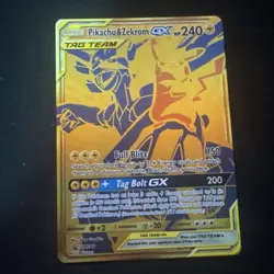 Pikachu & Zekrom GX SM248 Black Star Promo Pokemon TCG - Image 1