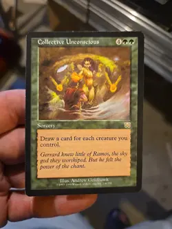 MTG (Mercadian Masques) COLLECTIVE UNCONSCIOUS Never Played - Image 1