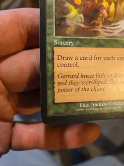MTG (Mercadian Masques) COLLECTIVE UNCONSCIOUS Never Played - Image 5
