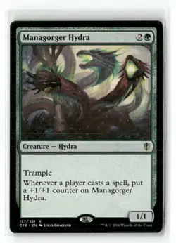 Managorger Hydra 157 Rare Commander 2016 Magic: The Gathering Near Mint - Image 1