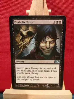 Diabolic Tutor - Magic 2014 (M14) - Uncommon - NM - MTG - Image 1