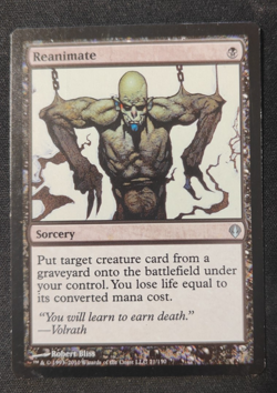 MTG: REANIMATE!! ARCHENEMY!!! LP-MP!! (bend). Magic the Gathering!! - Image 1