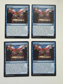 4x Flow State - Secrets Of Strixhaven - Near Mint - MTG - Image 1