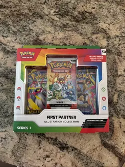 Pokemon Trading Cards Series 1 First Partner Illustration Collection - Image 1