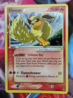 Pokemon TCG - Flareon Gold Star - Power Keepers - 100/108 - Image 1