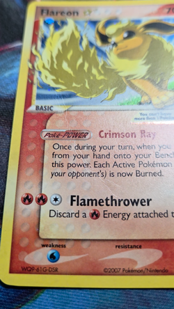 Pokemon TCG - Flareon Gold Star - Power Keepers - 100/108 - Image 2