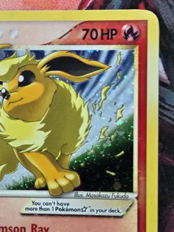 Pokemon TCG - Flareon Gold Star - Power Keepers - 100/108 - Image 5