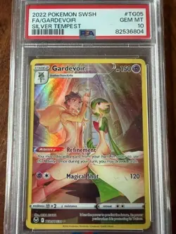 2021 POKEMON SWSH SILVER TEMPEST GARDEVIOR TG05 PSA GEM MINT 10 - Image 1