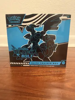 Pokemon TCG Scarlet & Violet Black Bolt Elite Trainer Box English 2025 *SEALED* - Image 1