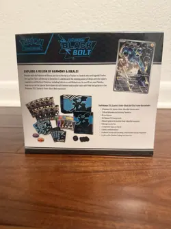 Pokemon TCG Scarlet & Violet Black Bolt Elite Trainer Box English 2025 *SEALED* - Image 2
