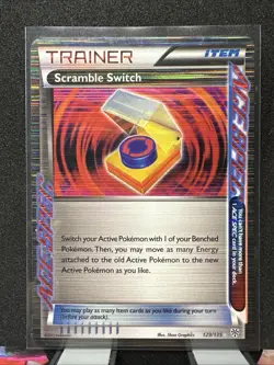 Scramble Switch 129/135 Holo Rare Plasma Storm Pokemon 1531 - Image 1