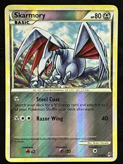 Pokemon Skarmory Reverse Holo - Call of Legends - 31/95 MP - Image 1