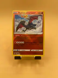 Pokemon Radiant Charizard 020/159 Crown Zenith Radiant Rare Holo NM - PK1-1 - Image 1