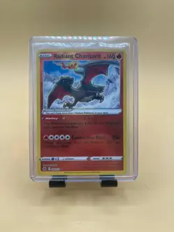 Pokemon Radiant Charizard 020/159 Crown Zenith Radiant Rare Holo NM - PK1-1 - Image 3