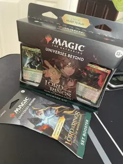 Magic the Gathering, Universe Beyond Lord of the Rings Starter kit Sealed + Pack - Image 1