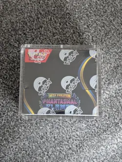 Pokemon TCG Phantasmal Flames Booster Box - Factory Sealed with Acrylic Case - Image 1