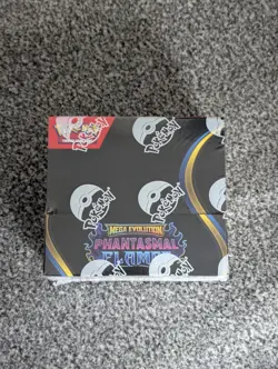 Pokemon TCG Phantasmal Flames Booster Box - Factory Sealed with Acrylic Case - Image 2