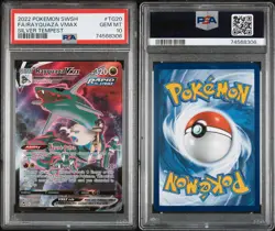 Pokemon TCG Rayquaza VMAX Silver Tempest TG20 TG30 Psa 10 - Image 2