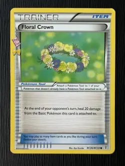 Pokemon Tcg Floral Crown RC26/RC32 XY Generations Radiant Collection LP - Image 1