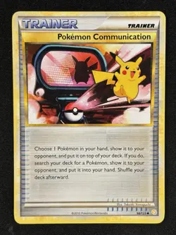Pokemon - Pokemon Communication 98/123 - Heartgold Soulsilver Non Holo - LP - Image 1