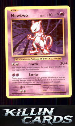 Mewtwo 51/108 Pokemon Rare XY - Evolutions Card NM - Image 1