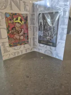 ONE PIECE DAY’ 25 2025 Limited Elbaph Premium Card Promo Luffy BANDAI Japan New - Image 2