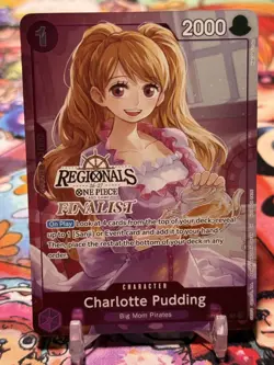 CHARLOTTE PUDDING - One Piece OP12-071 - PROMO FINALIST Regionalss 26-27 - Image 1