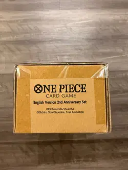One Piece Card Game TCG 2nd Anniversary English Edition Set Sealed - Image 1